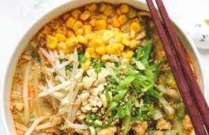 Vegan Sesame Tantanmen (Homemade Ramen) Vegan Sesame Tantanmen