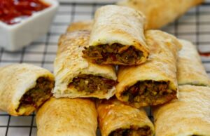 Easy Vegan Sausage Rolls with Savory Mushroom & Bean Filling Vegan Sausage Rolls