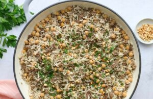 Mediterranean Ground Beef and Rice Mediterranean Ground Beef and Rice