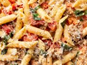 Spicy Italian Sausage Pasta Spicy Italian Sausage Pasta
