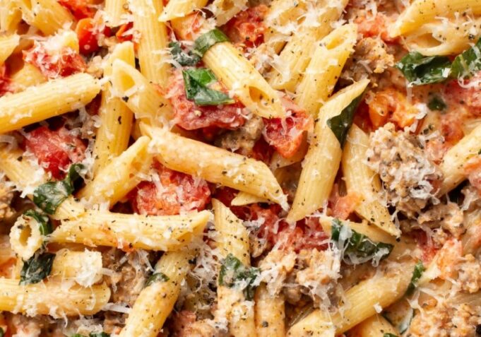Spicy Italian Sausage Pasta